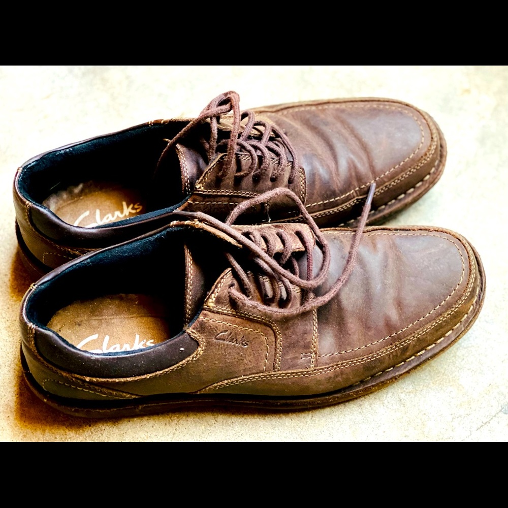 Brown Clarks
